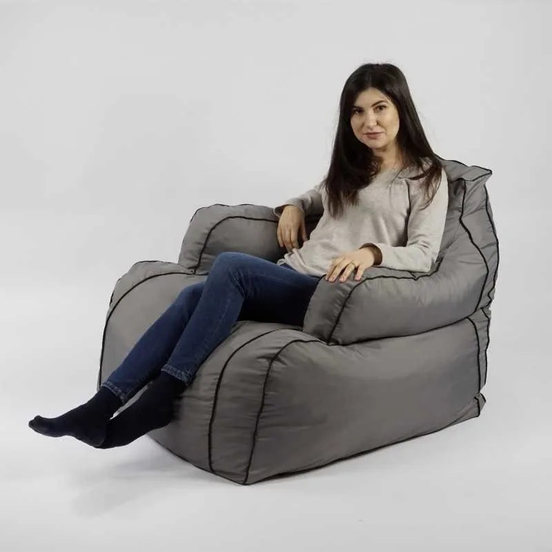 Fotoliu Player Mini, Material impermeabil - Grey