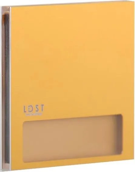 LDST AL-01-SZ-BC5 - LED iluminat scară ALEX LED/1,2W/230V auriu 3500K