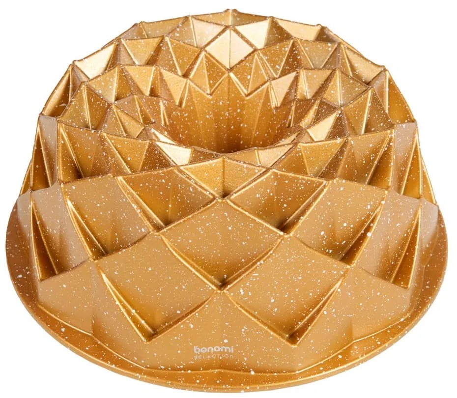 Formă de copt din aluminiu turnat Bonami Selection Jeweline, auriu