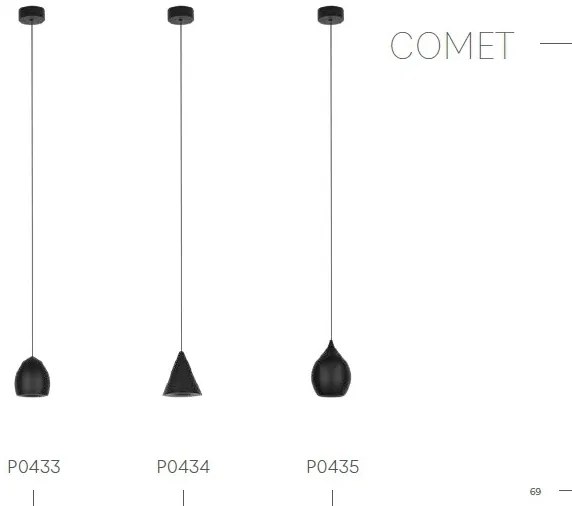 Pendul LED design modern COMET P0434 MX