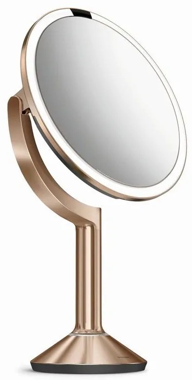 Oglindă Simplehuman cu senzor TRIO cu control tactil, albă