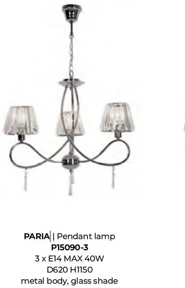 Candelabru design modern Paria 3L