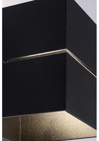 Aplică KAUNAS 1xG9/10W/230V neagră Rabalux 7017