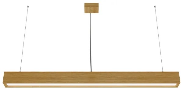 Lustră LED pe cablu LOOK LED/36W/230V 4000K 120 cm stejar APLED