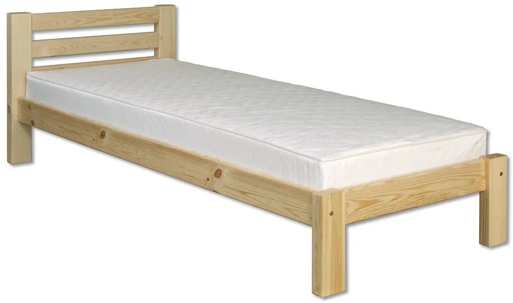 Pat de o persoană 90 cm LK 127 (masiv). 753176