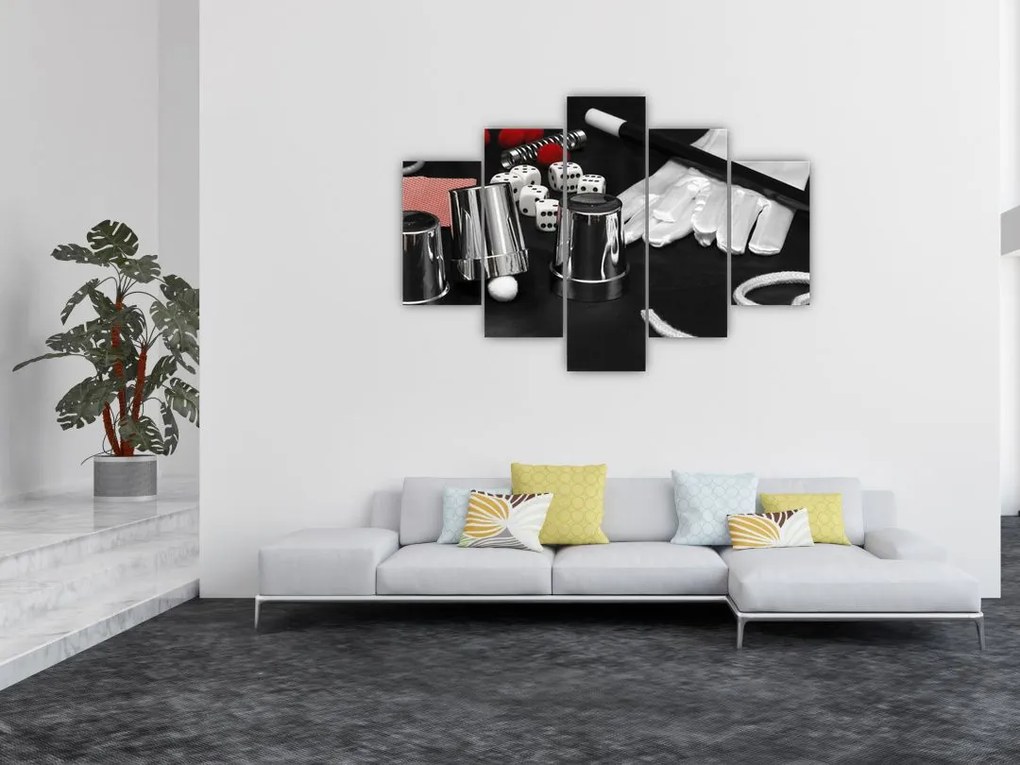 Tablou cu uneltele de magie (150x105 cm)