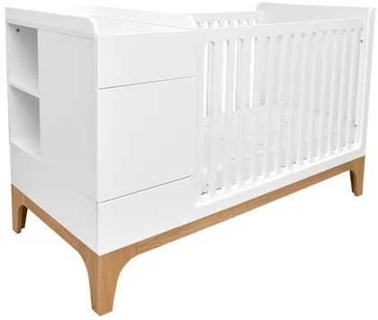 Patut pentru copii multifunctional UP! alb 70×120 cm