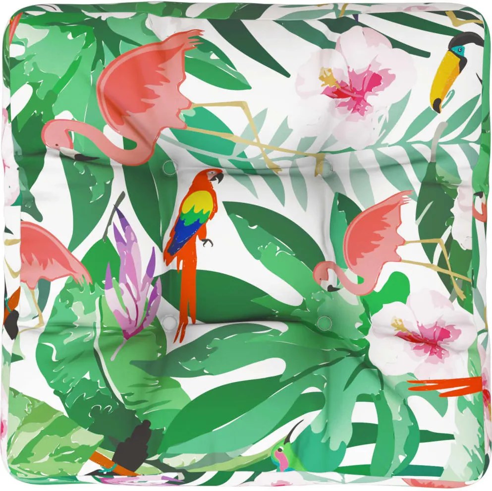 vidaXL Pernă de paleți, multicolor, 60x60x12 cm, textil