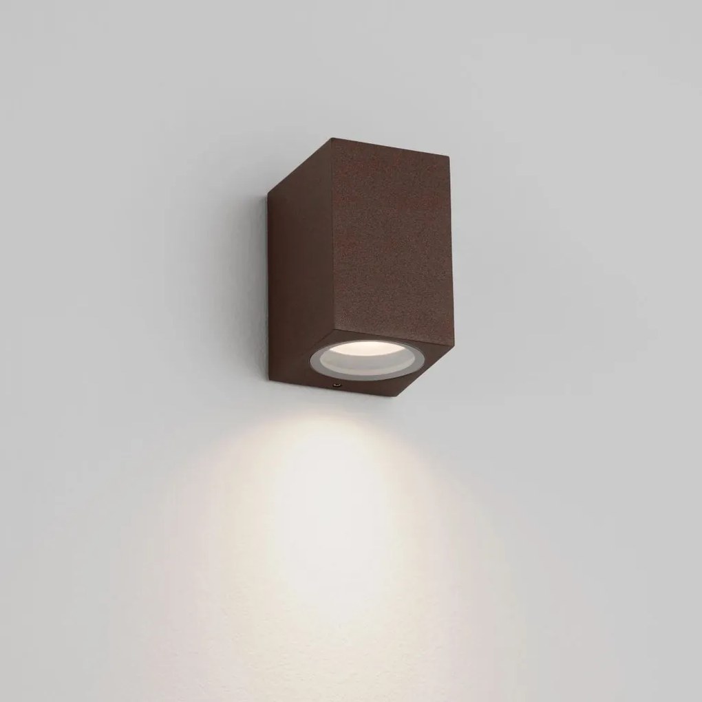 Aplica exterior 1xGU10, IP65 METO maro corten