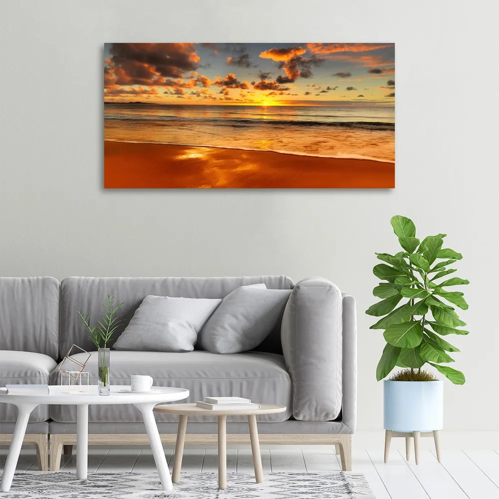 Tablou canvas Sunset beach