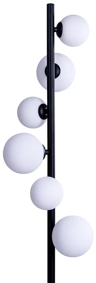 Lampadar / Lampa de podea design modern SYBILLA black