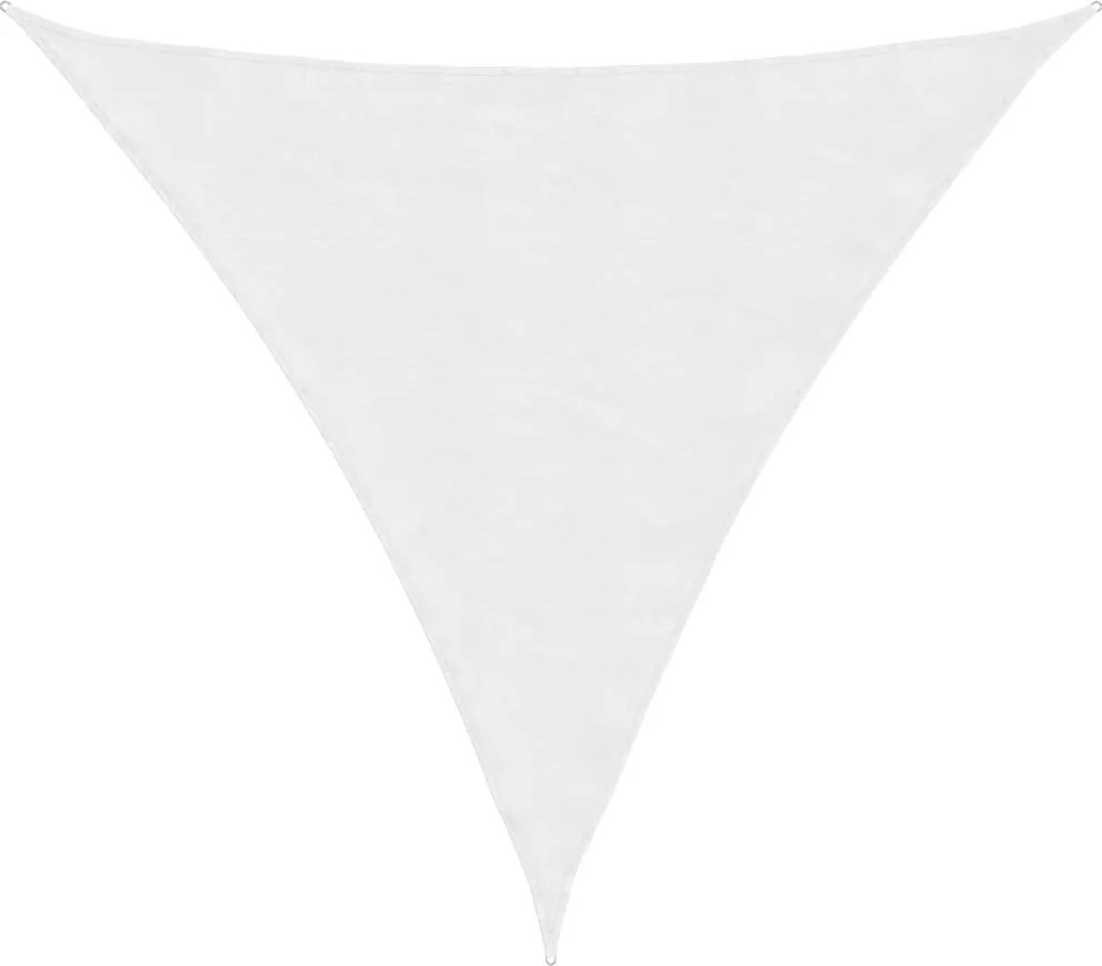 vidaXL Parasolar, alb, 2x2x2 m, 100% poliester Oxford