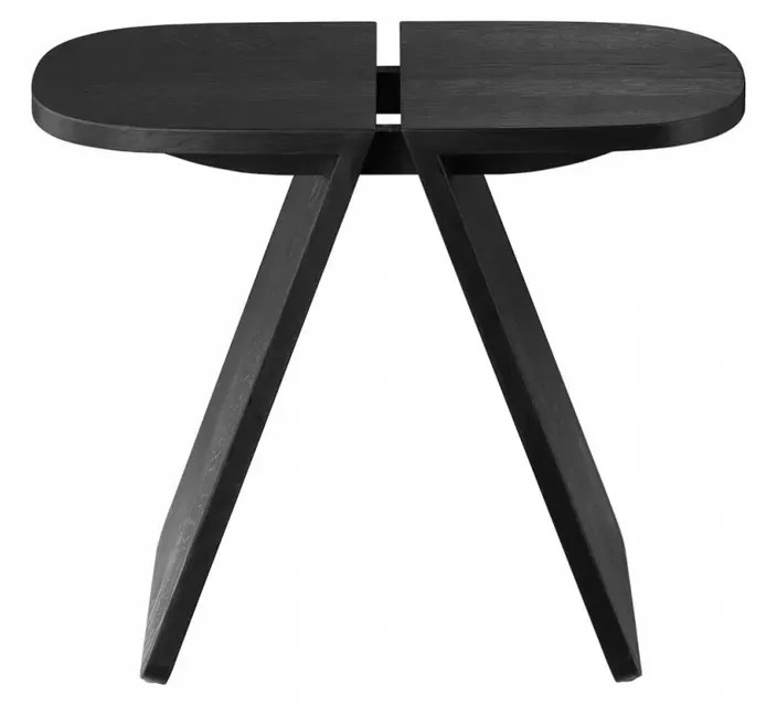 Măsuță laterală, colecția AVIO | Î 45 cm, L 55 cm, A 30 cm - Stejar negru - Blomus