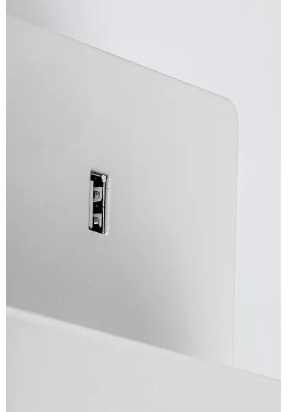 Lampă de perete cu raft Rabalux 71090 TACITO 1xGU10/25W/230V alb