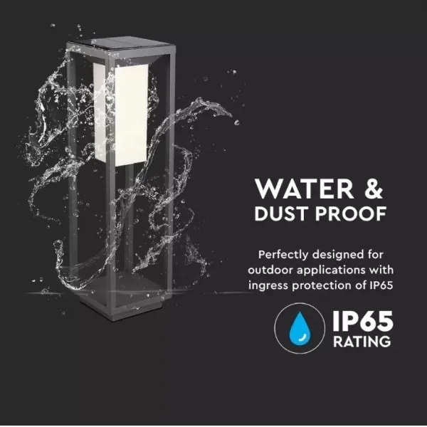 Lumină solară LED cu senzor SAMSUNG CHIP LED/2W/3,7V IP65 2600 mAh