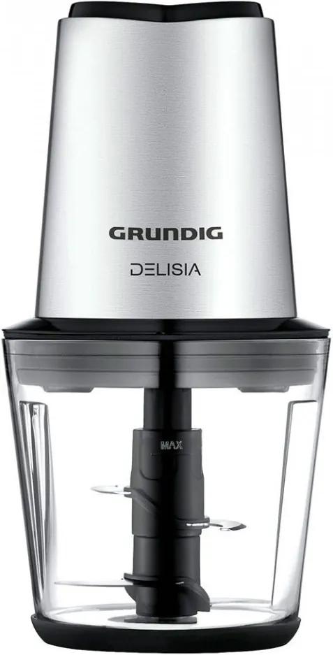 Mini tocător Grundig CH 7680, 500 W, oțel inoxidabil, negru