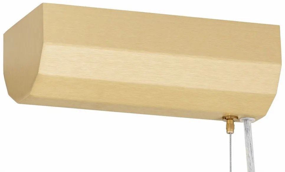 Lustra LED eleganta realizata manual Hampton alama periata