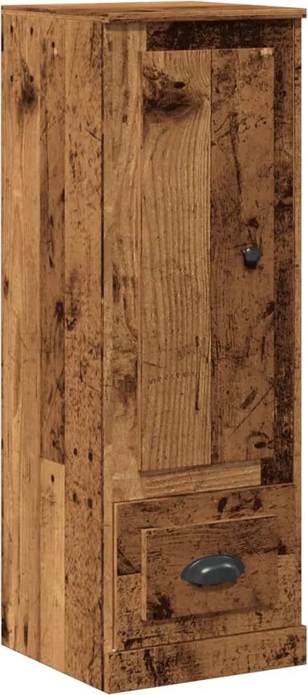 vidaXL Dulap înalt, lemn vechi, 36x35,5x103,5 cm, lemn prelucrat