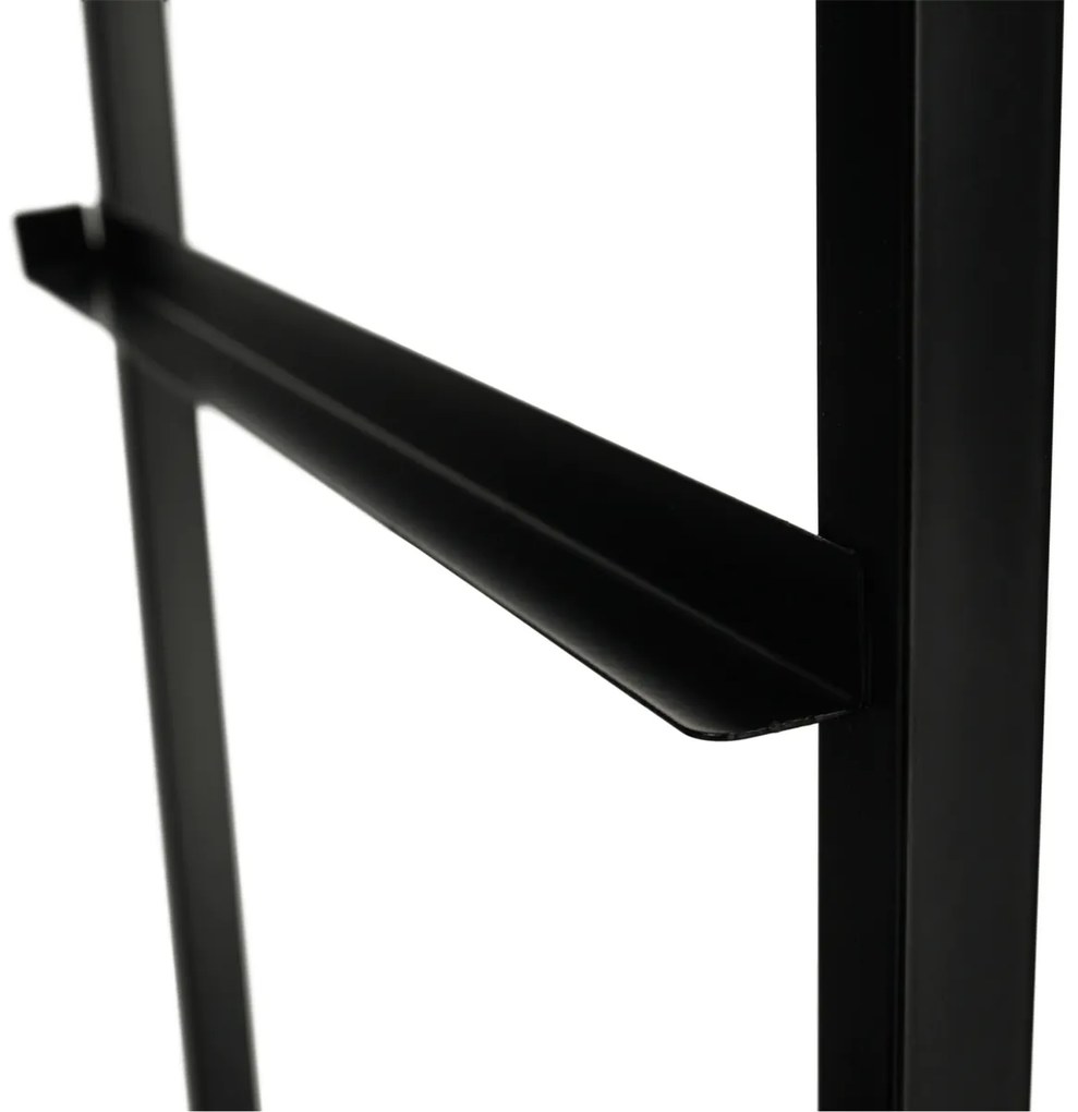 Comodă cu sertare din material textil PALMERA,negru