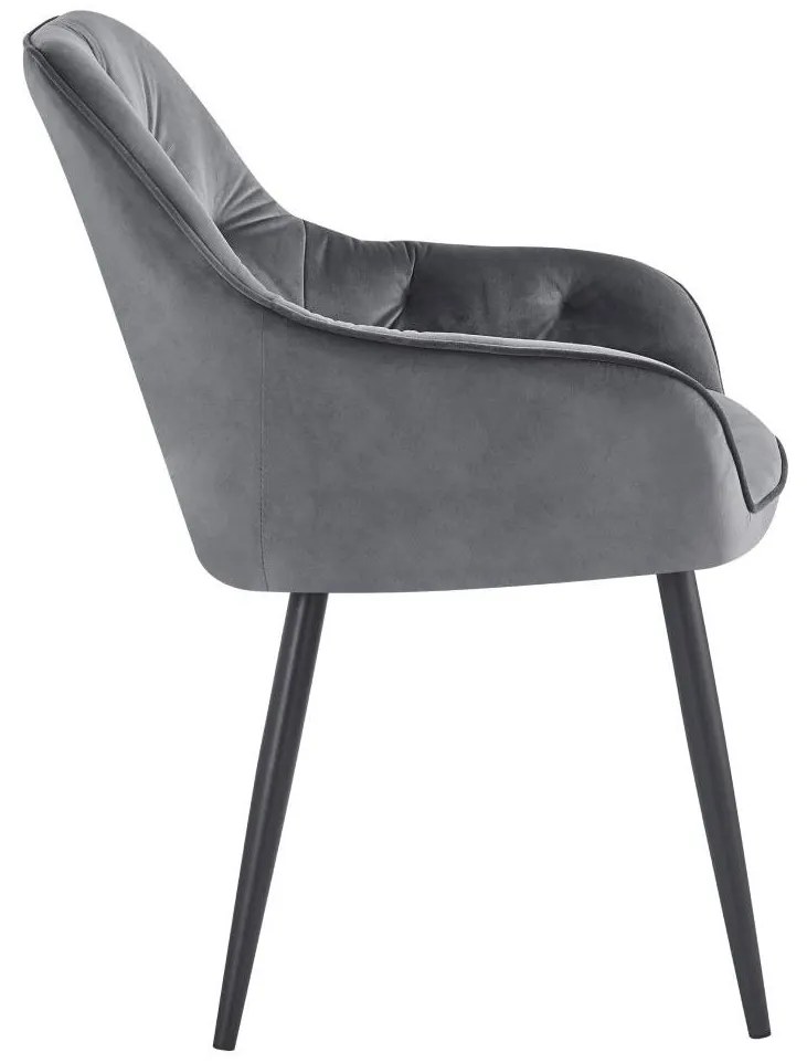 Fotoliu design Vorena (Gri) . 1097095