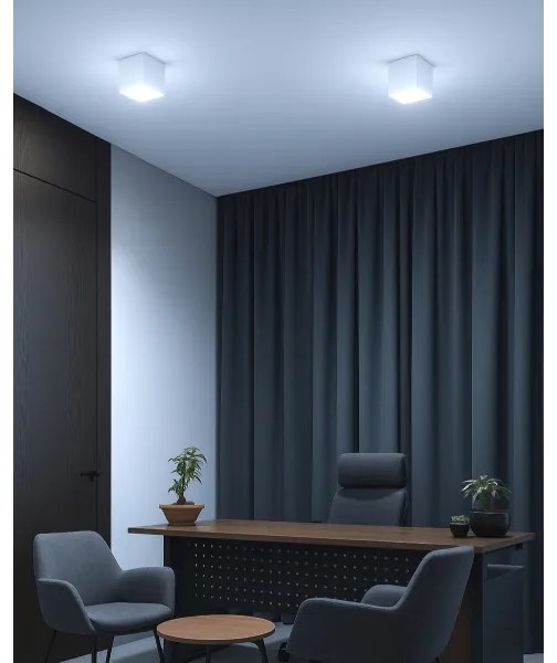 Spot LED/5W/230V 3000/4000/6400K 7,5x7,5 cm alb