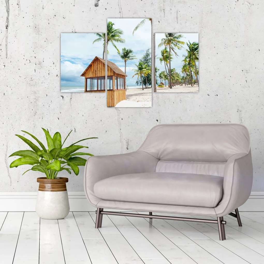 Tablou - Plajă (90x60 cm)