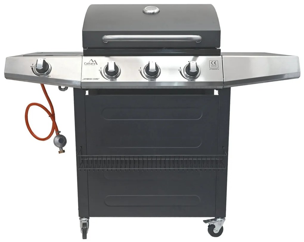 Cattara Gril HYBRID CORE gaz/cărbune, 126 x 114 x55 cm