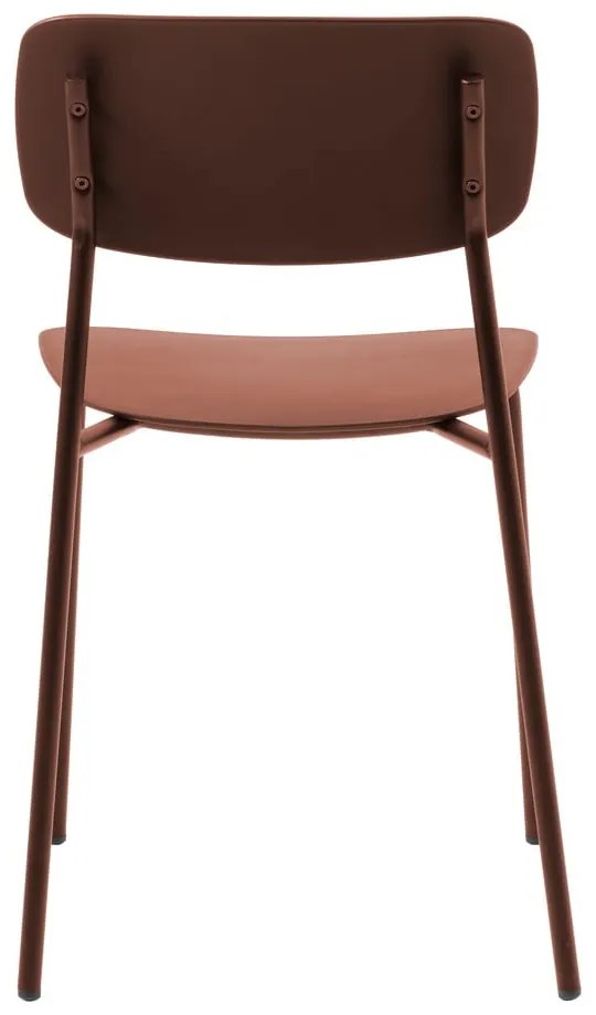 Scaune de dining teracotă 2 buc. Kirkland – Unique Furniture