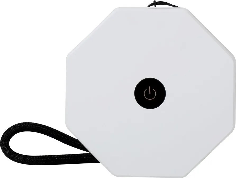 Decorațiune luminoasă albă portabilă cu USB ø 8 cm Twist – Gingko