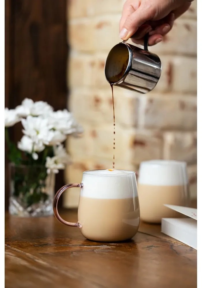 Căni 2 buc. pentru cappuccino 400 ml Bolla – Vialli Design