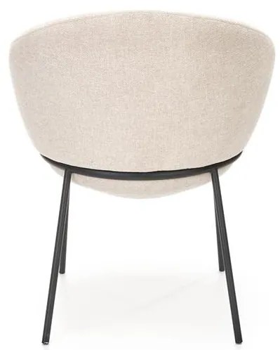 Scaun tapitat K482 bej