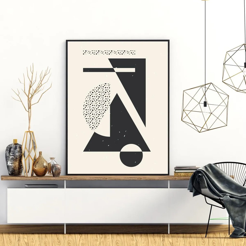 Poster - Abstracție artistică (A4)