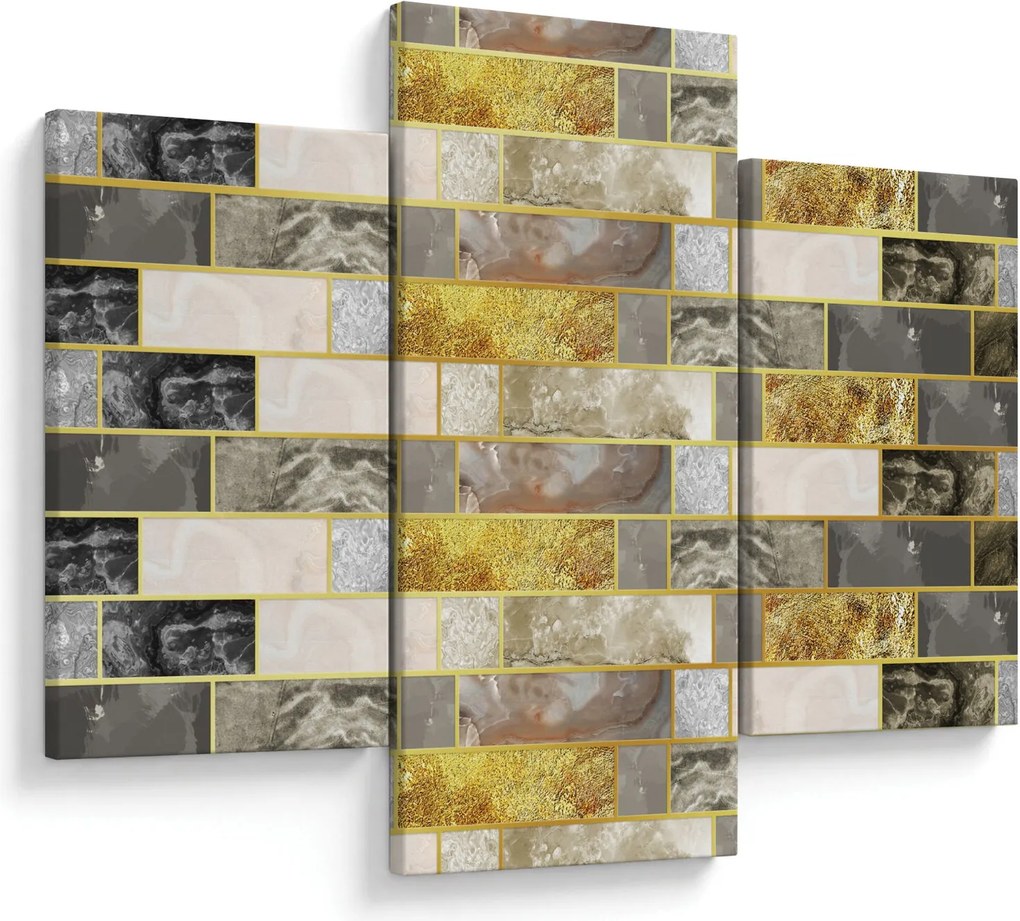 Tablou - Decor cu texturi (90x60 cm)