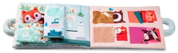 Carte textilă Bună dimineața, vulpe Alice Lilliputiens