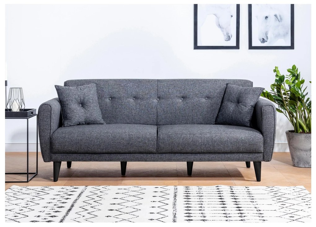 Set canapea fotoliu Aryanna (antracit). 1101489
