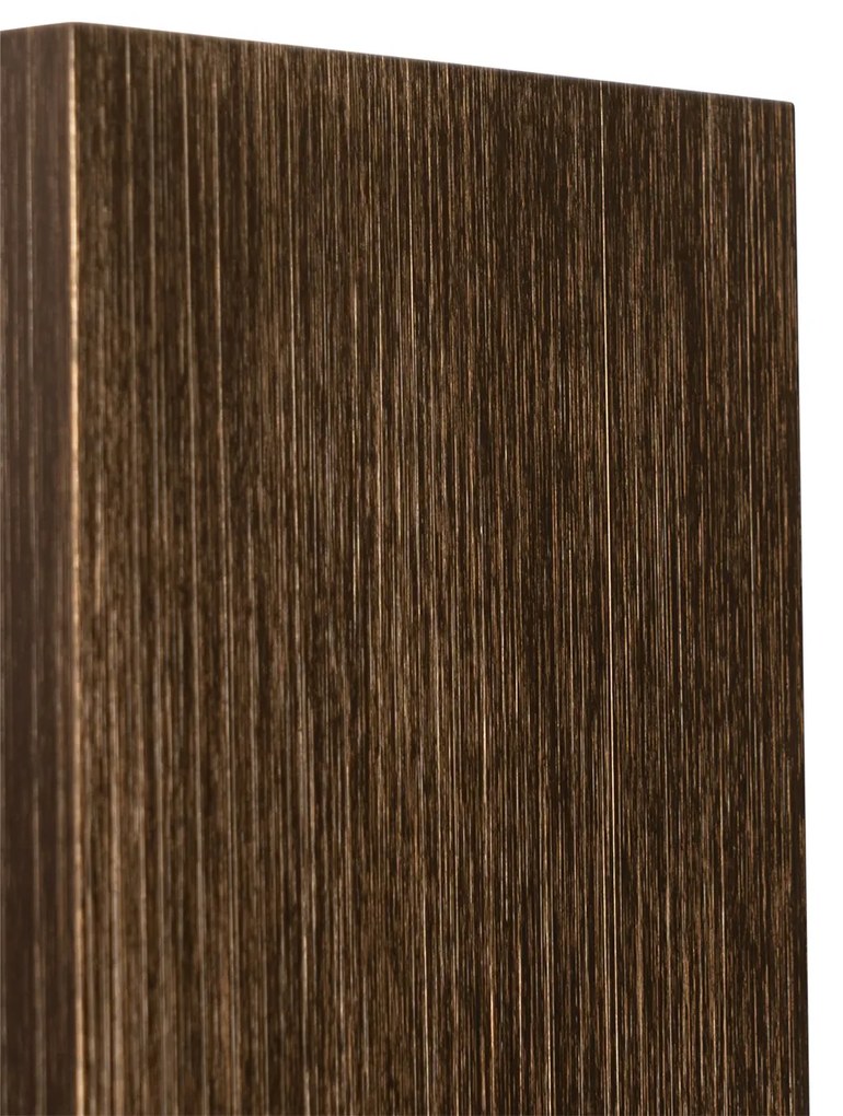 Aplică modernă din bronz întunecat pătrat cu 2 lumini - Sandy