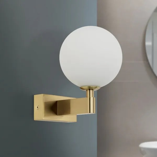 Aplică pentru baie Orion WA 2-1375/1 MARA 1xG9/20W/230V IP44 auriu