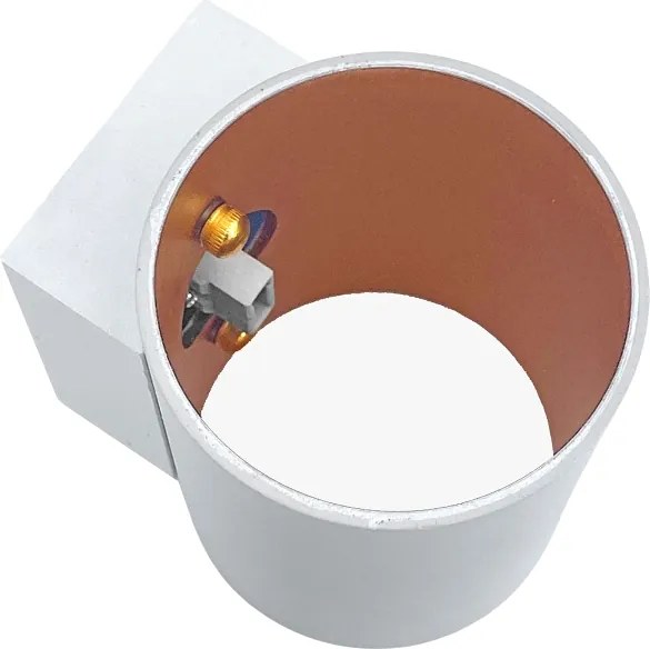 Aplică SQUALLA TUBA 1xG9/50W/230V alb/auriu