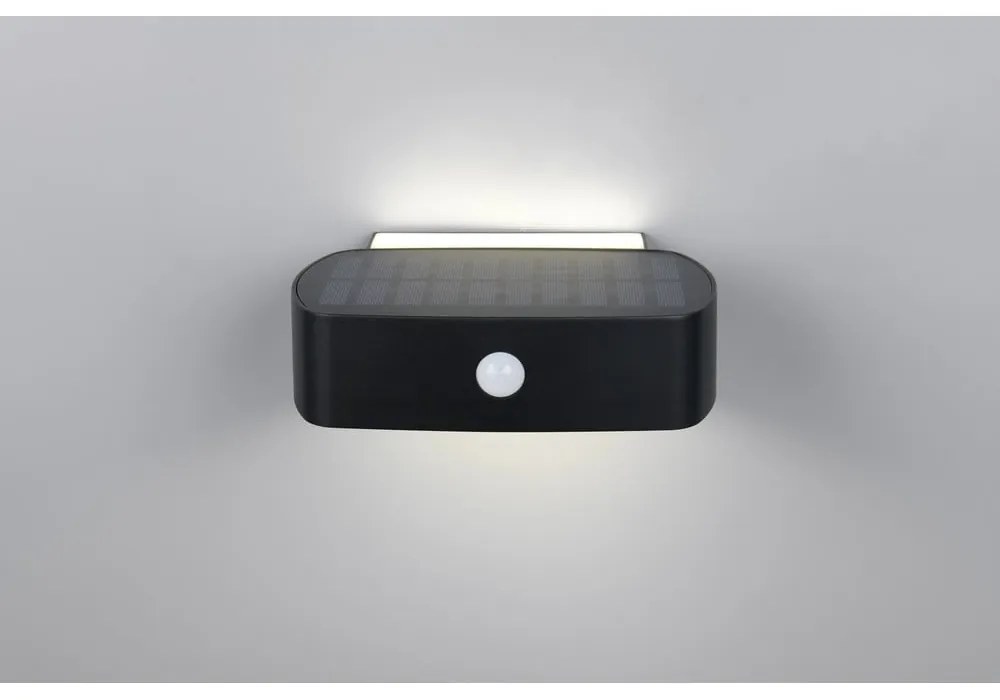 Corp de iluminat pentru exterior LED, de perete, solar (înălțime 6 cm) Bilbao – Reality