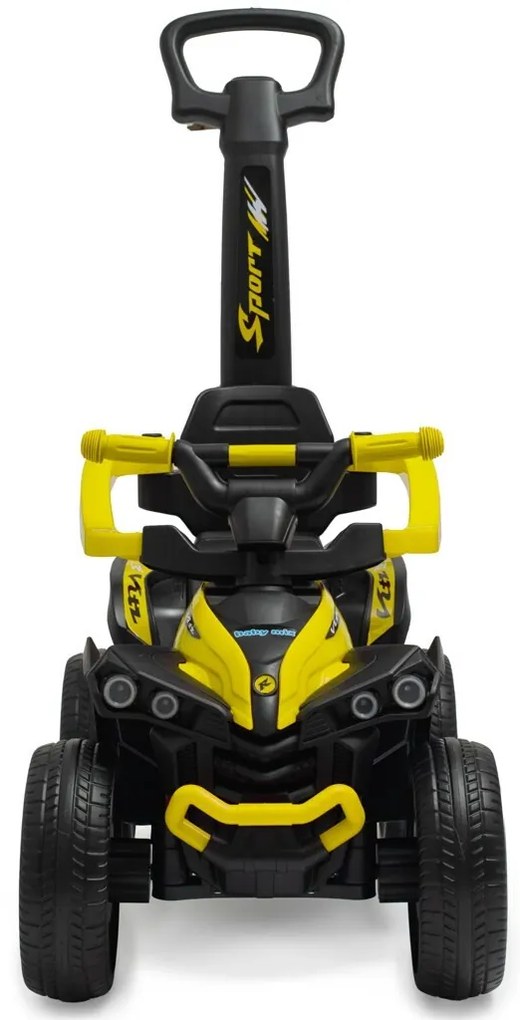 Baby Mix Mega Prime EVA balansoar pentru copii cubară de ghidare, galben