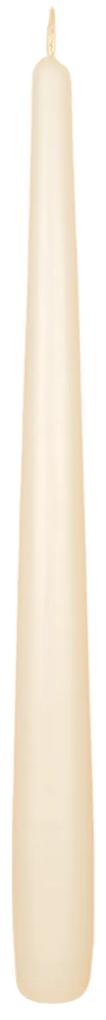 Lumanare conica Ivory H24 2,2 cm