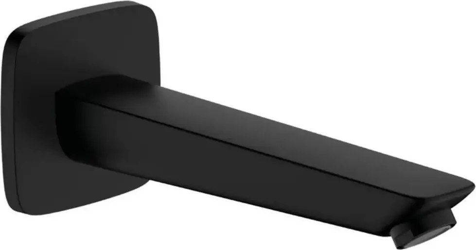 Pipa cada negru mat Hansgrohe Logis