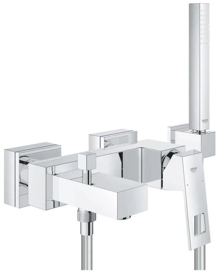 GROHE EUROCUBE 23141000 - Baterie pentru cadă DN 15, crom lucios