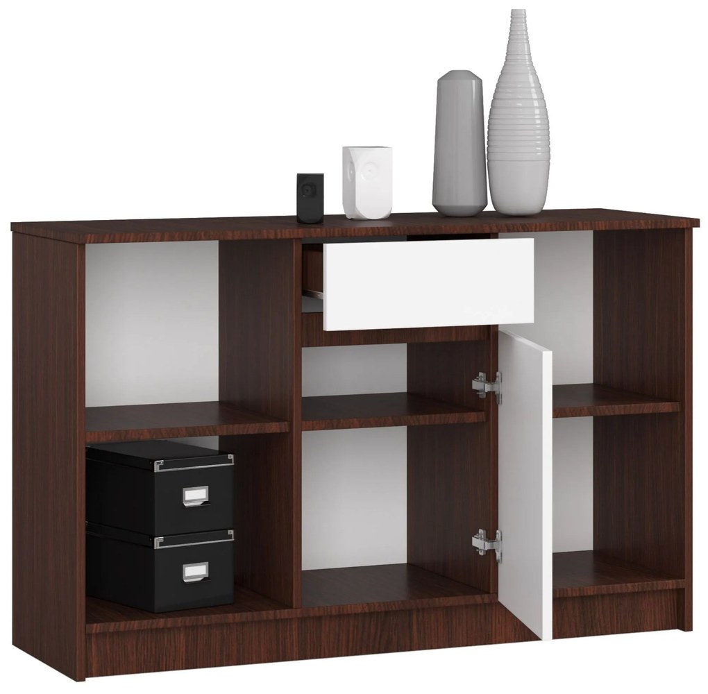 Comodă Briar (wenge + Alb). 1069958