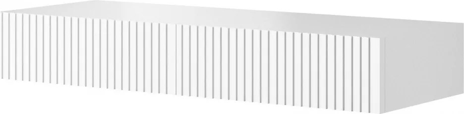 Măsuță de toaletă suspendată cu sertare Nicole 100 cm - alb mat