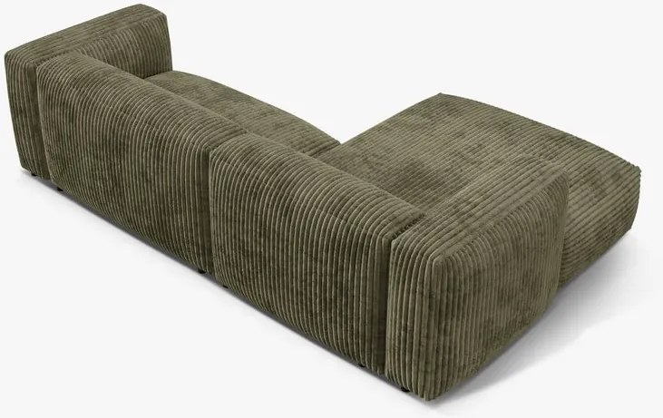 Coltar modular Martina corduroy Tilia L283 cm