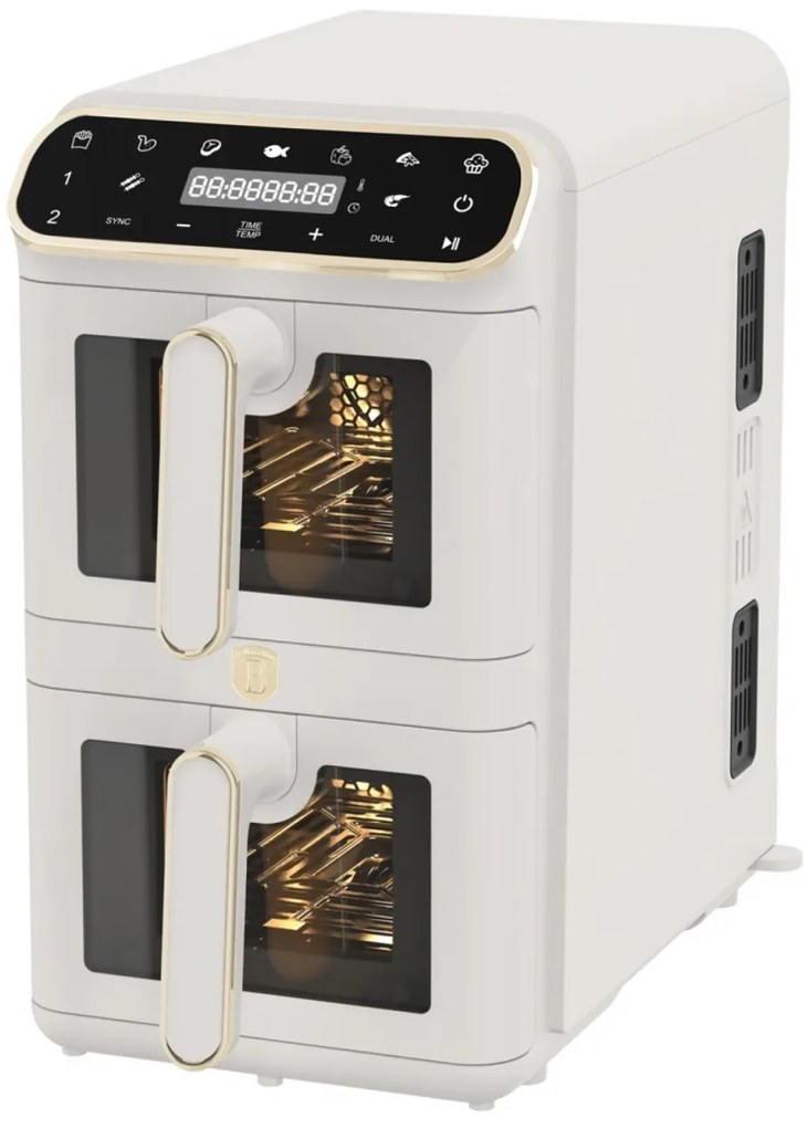 Friteuza cu aer cald dubla Sahara Berlinger Haus BH 9803