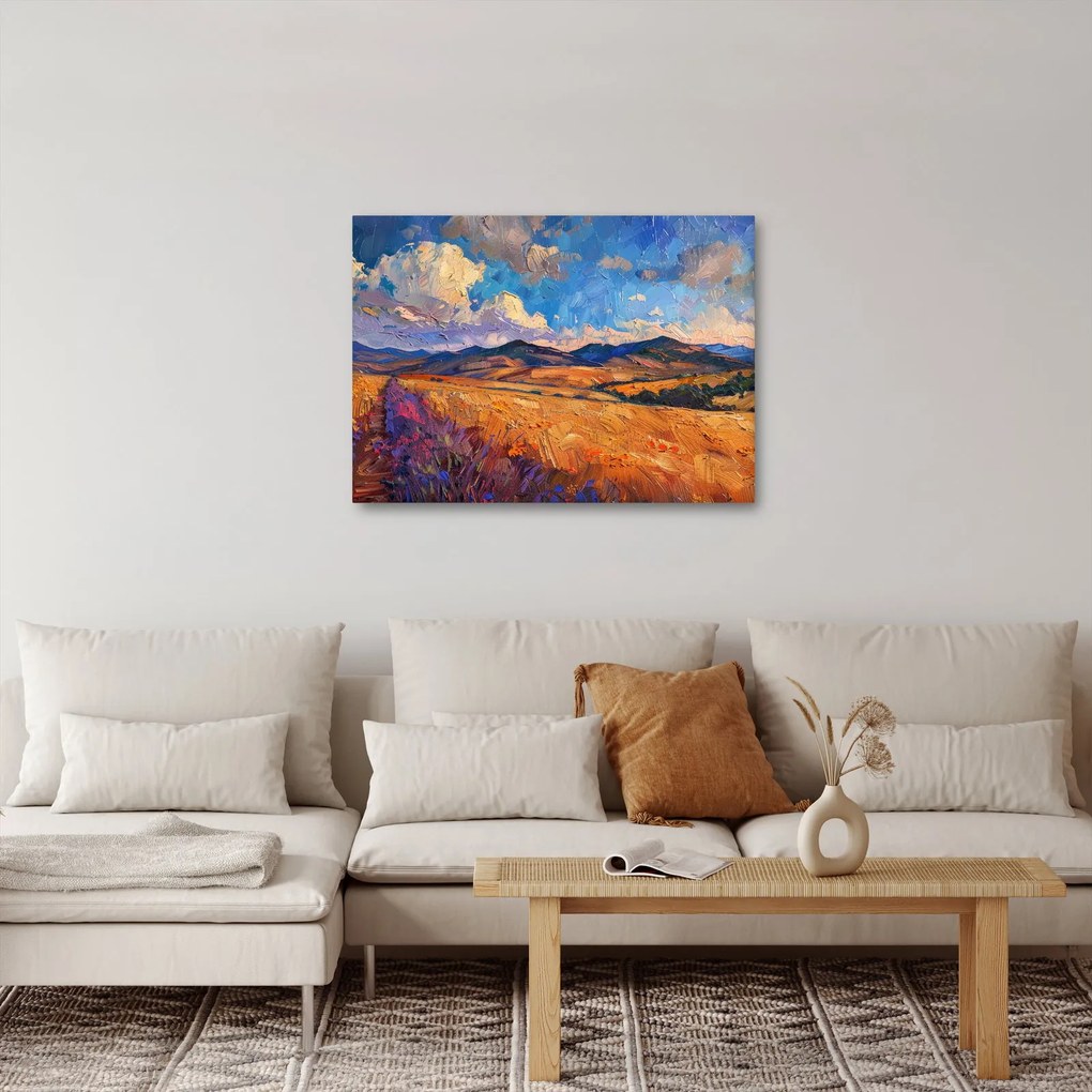 Tablou - Pictură în ulei de peisaj (70x50 cm)