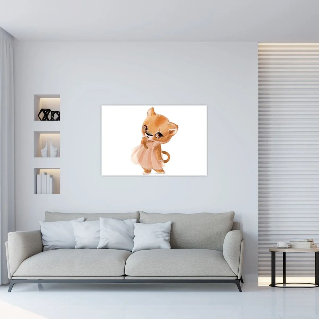 Tablou - Animăluț în acuarelă N⁰6 (90x60 cm)