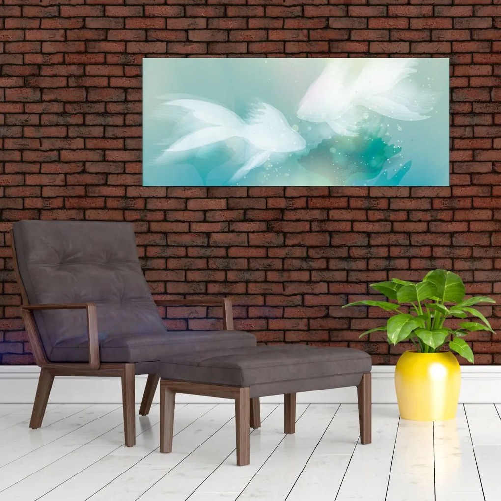Tablou - Peștișori (120x50 cm)